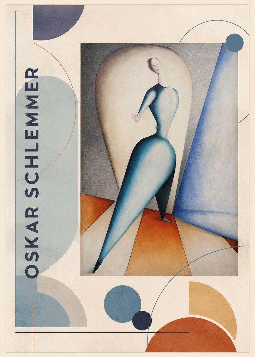 Oskar Schlemmer Oskar Schlemmer No5 - Poster