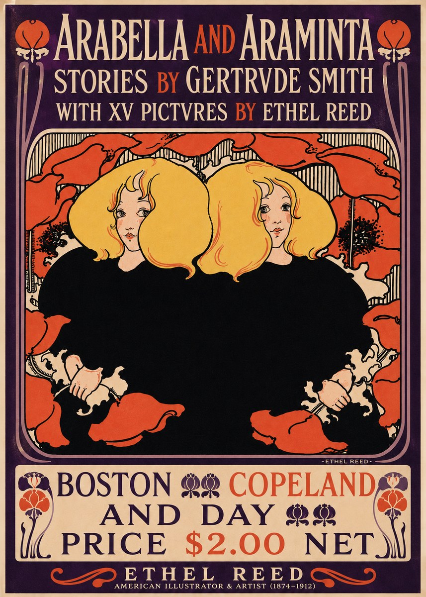 Ethel Reed Arabella and Araminta Stories No4 - Poster