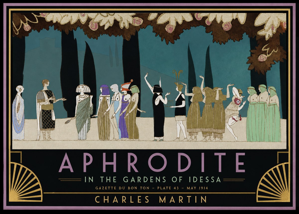 Charles Martin Aphrodite in the Gardens of Idessa No3 - Poster