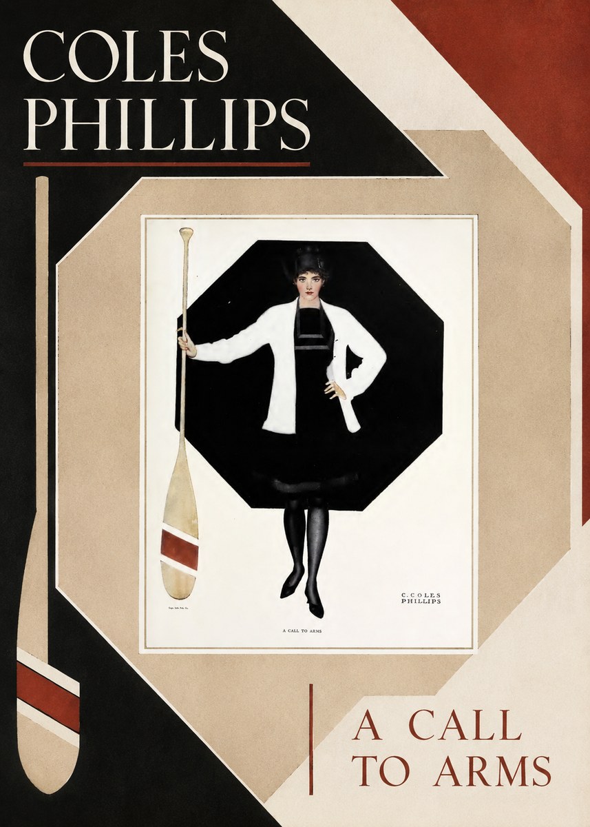 Coles Phillips A Call to Arms No4 - Poster