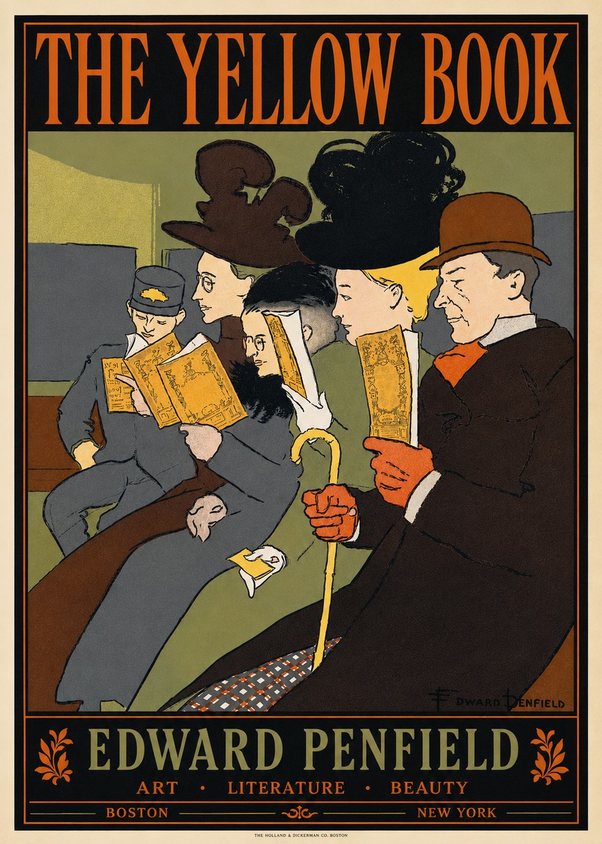 Edward Penfield The Yellow Book II No5 - Poster