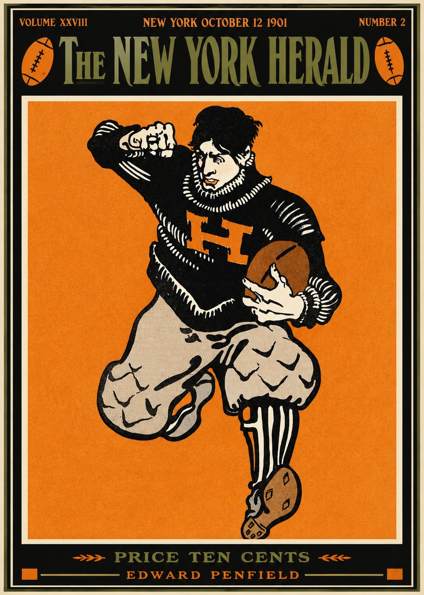 Edward Penfield The New York Herald No2 - Poster