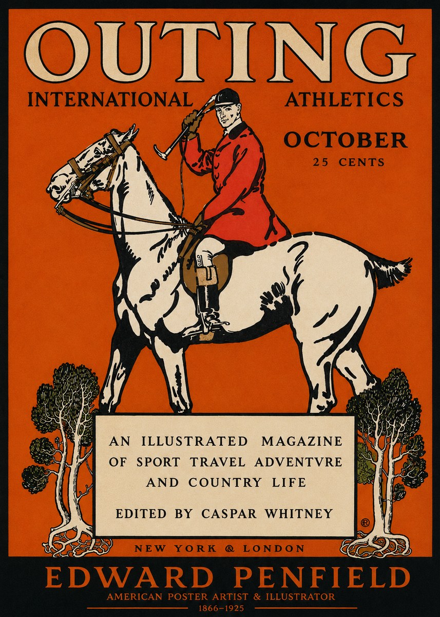 Edward Penfield Outing No2 - Poster