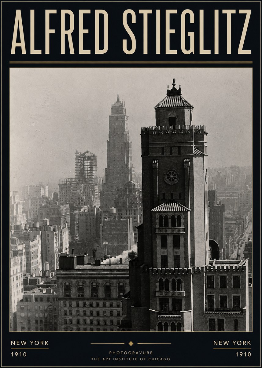 Alfred Stieglitz New York No6 - Poster
