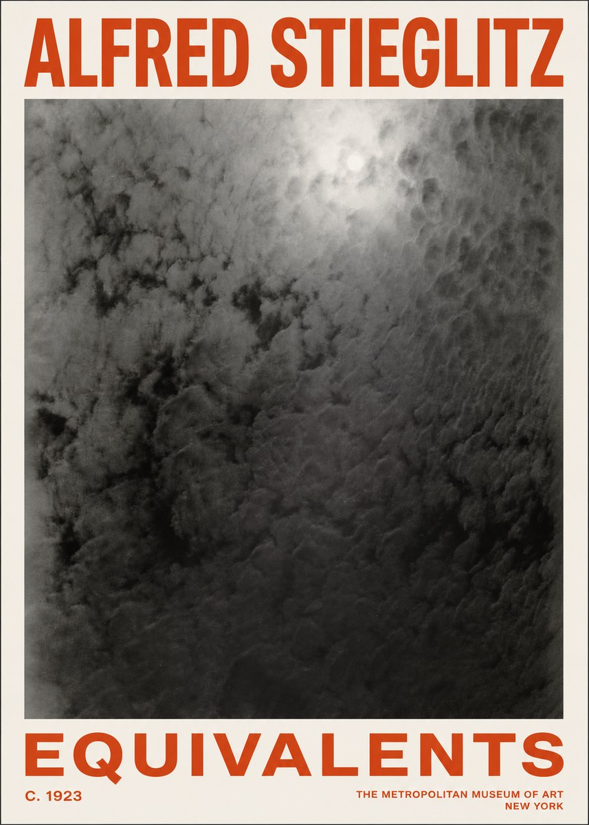 Alfred Stieglitz Equivalents IV No2 - Poster