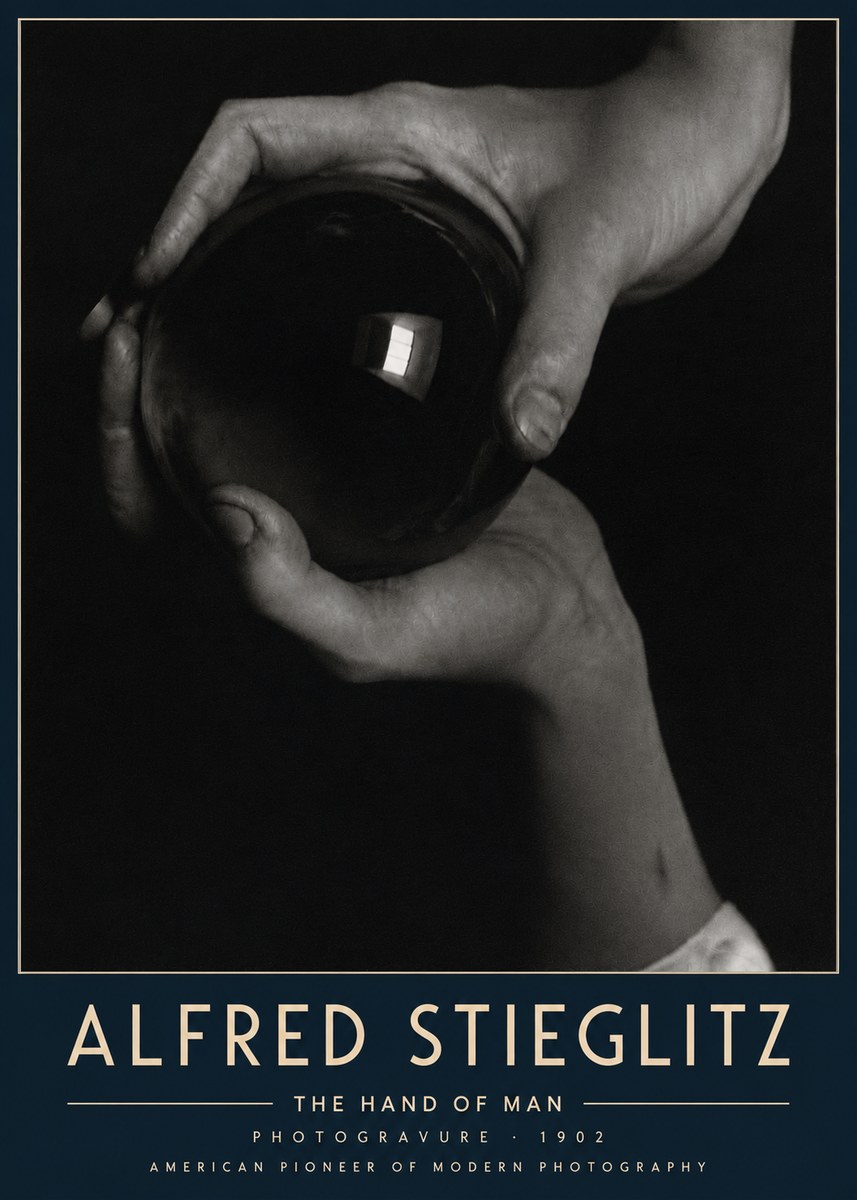 Alfred Stieglitz The Hand of Man II No3 - Poster