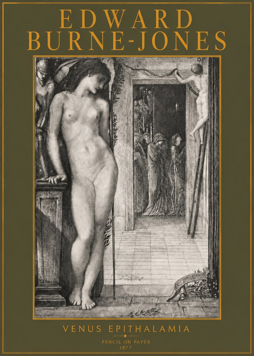 Edward Burne-Jones Venus Epithalamia No3 - Poster