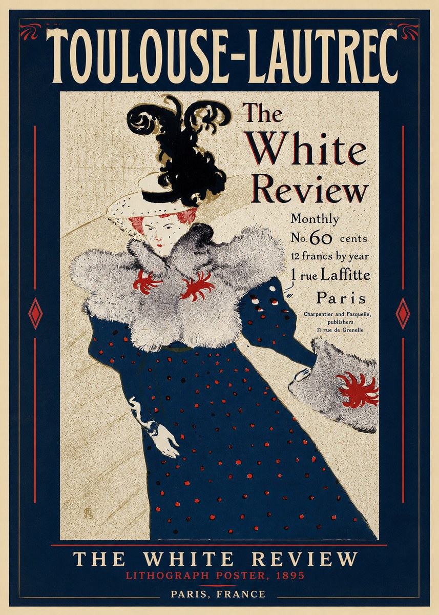 Toulouse-Lautrec The White Review No2 - Poster
