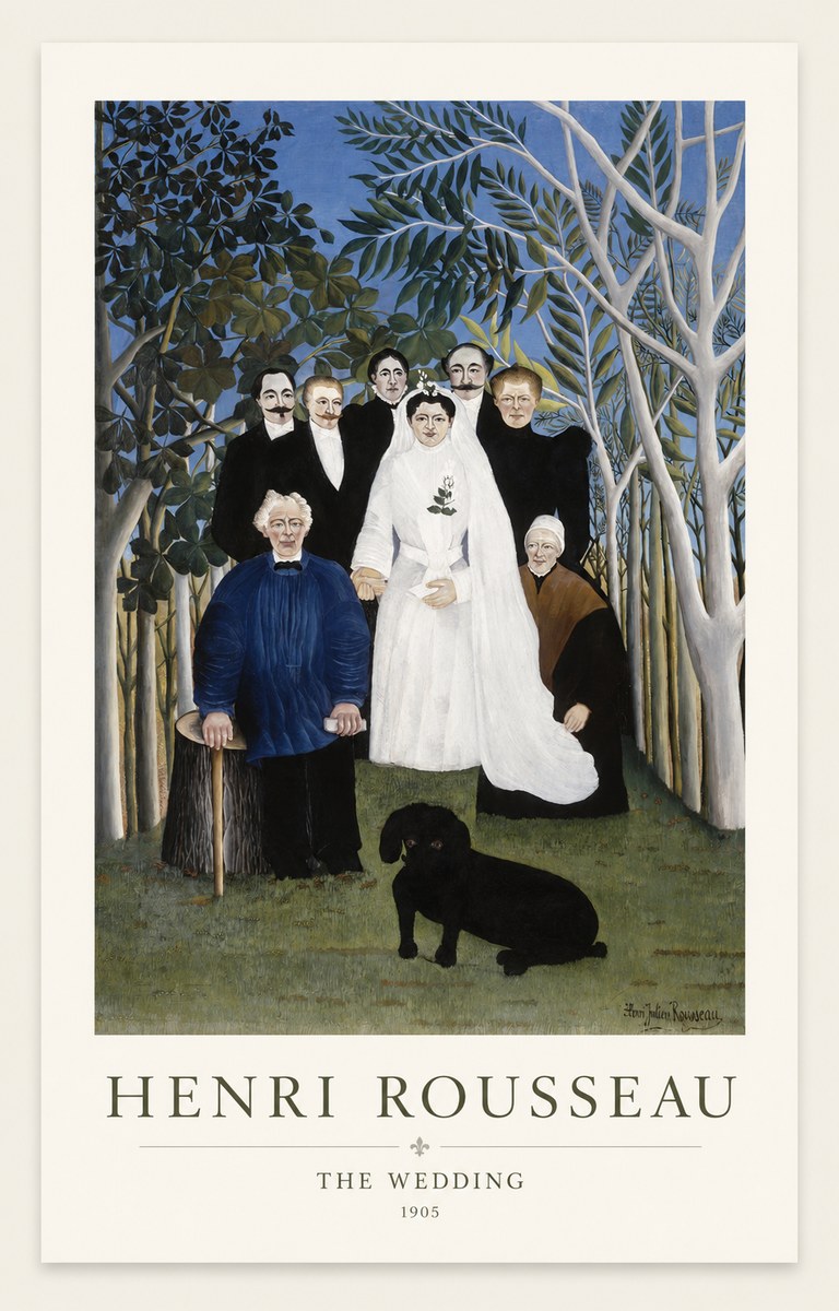 Rousseau The Wedding No1 - Poster