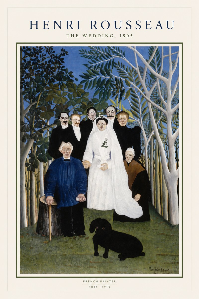 Rousseau The Wedding No2 - Poster