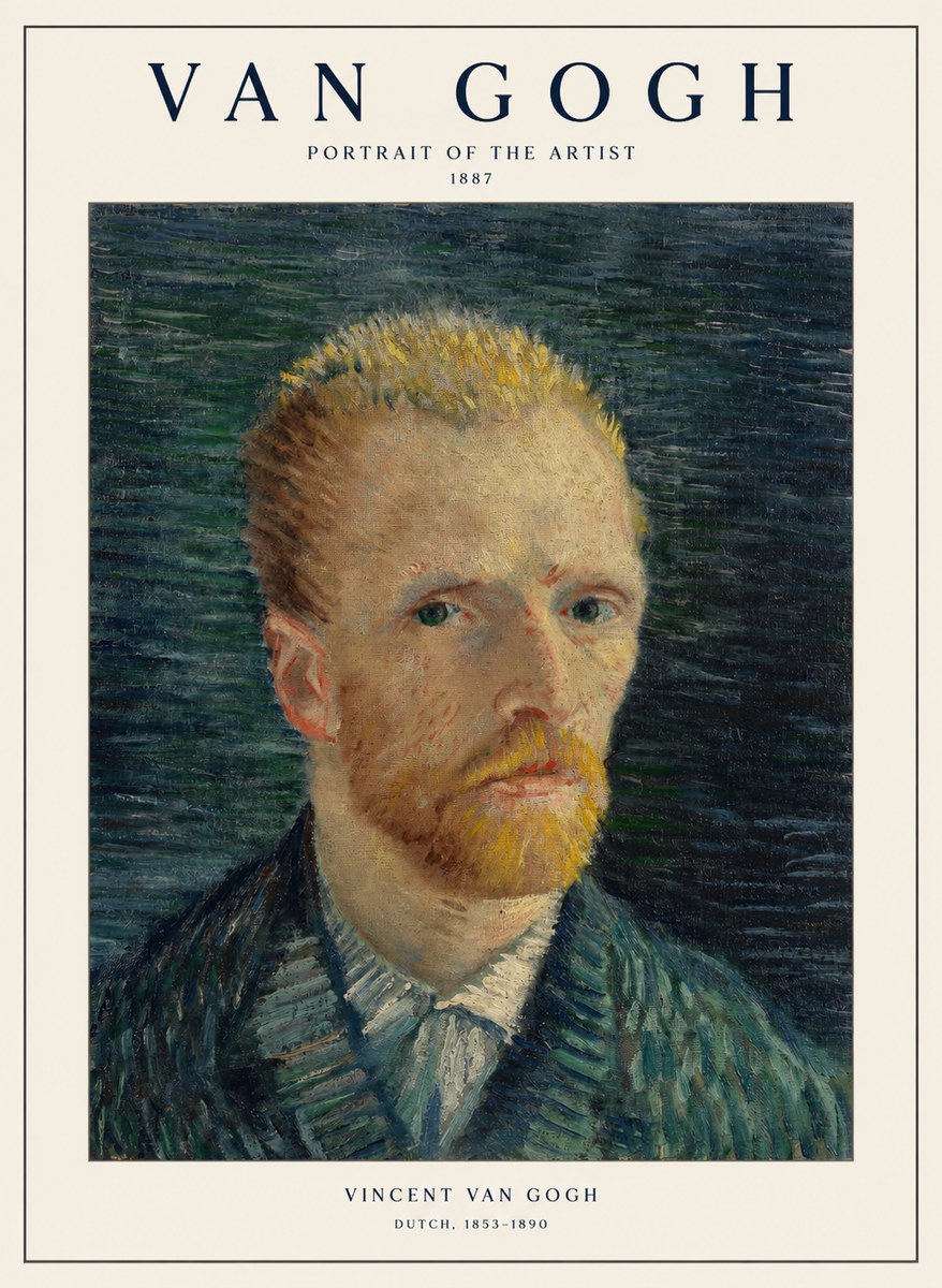 Van Gogh Portrait of the Artist II No1 - Poster