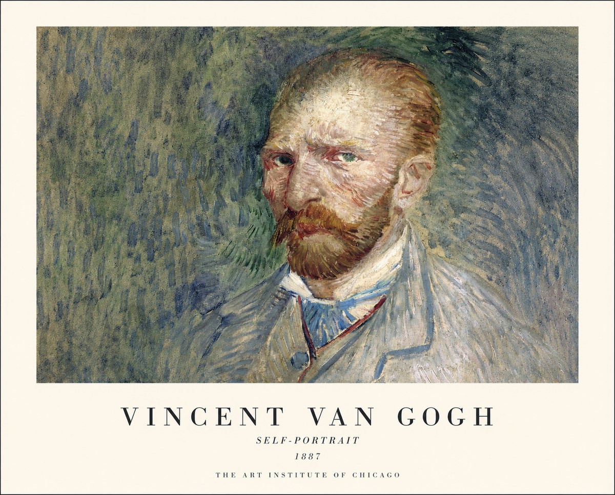 Van Gogh Self-portrait V No1 - Poster