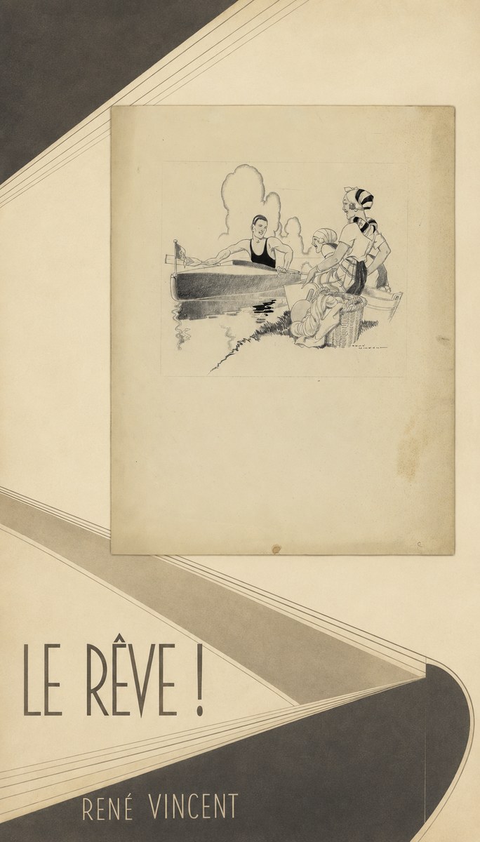 René Vincent Le Rêve ! No4 - Poster