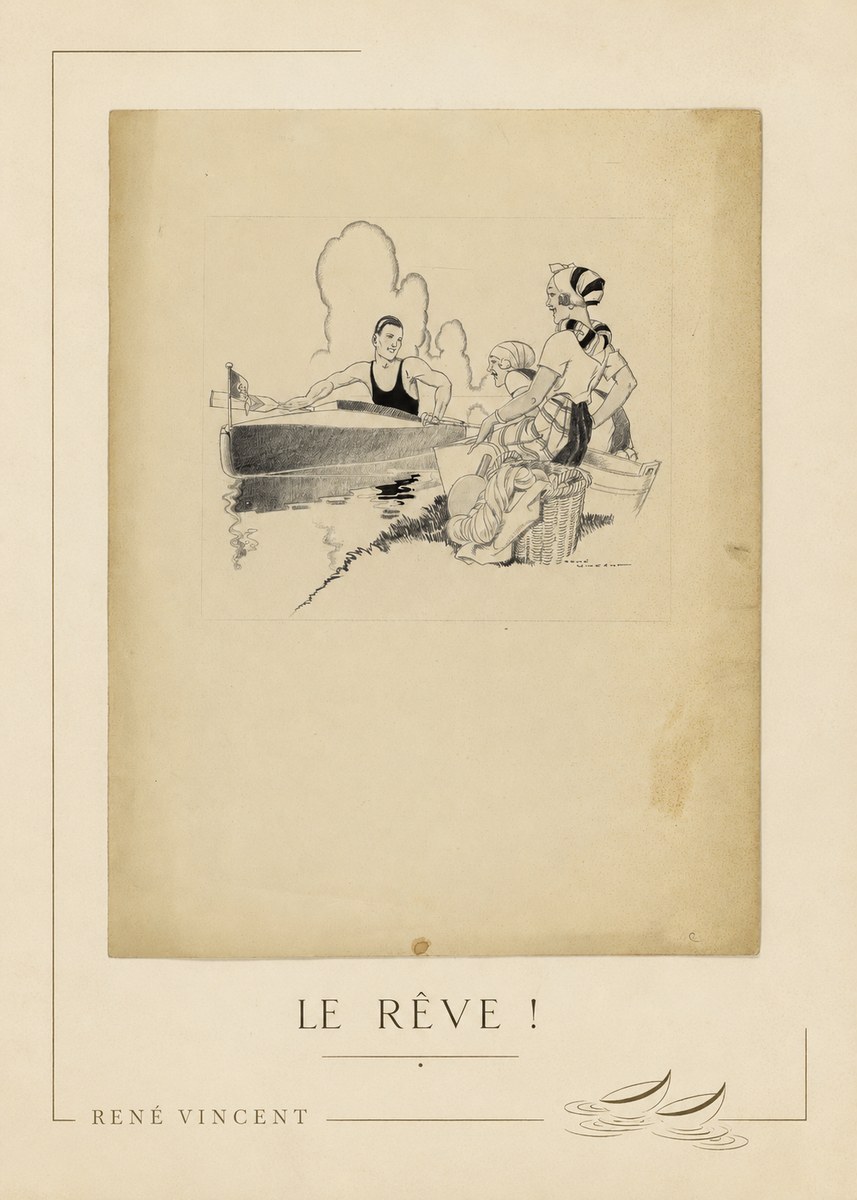 René Vincent Le Rêve ! No6 - Poster