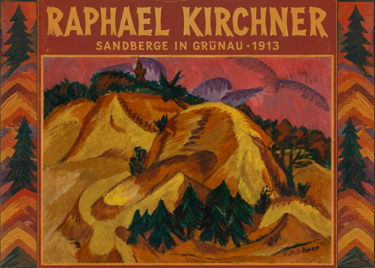 Raphael Kirchner Sandberge in Grünau No5 - Poster