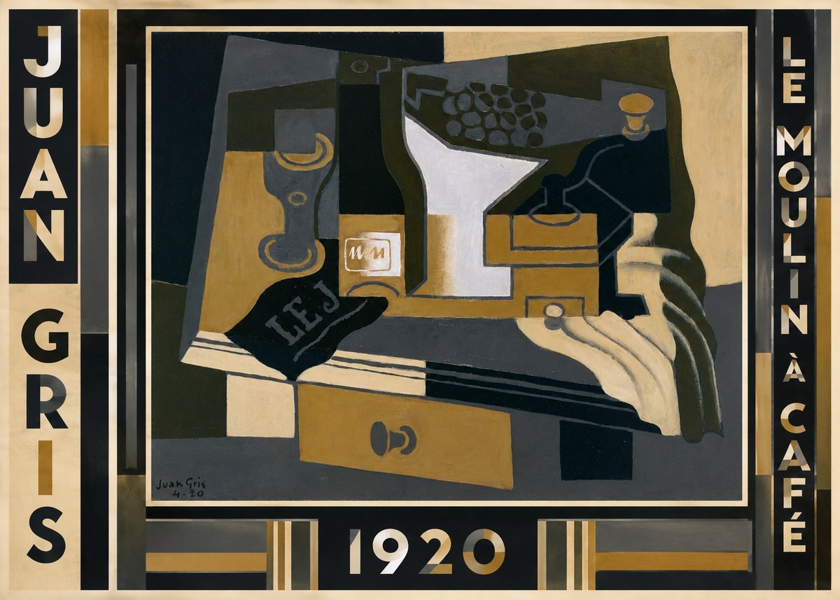 Juan Gris Le Moulin À Café No5 - Poster