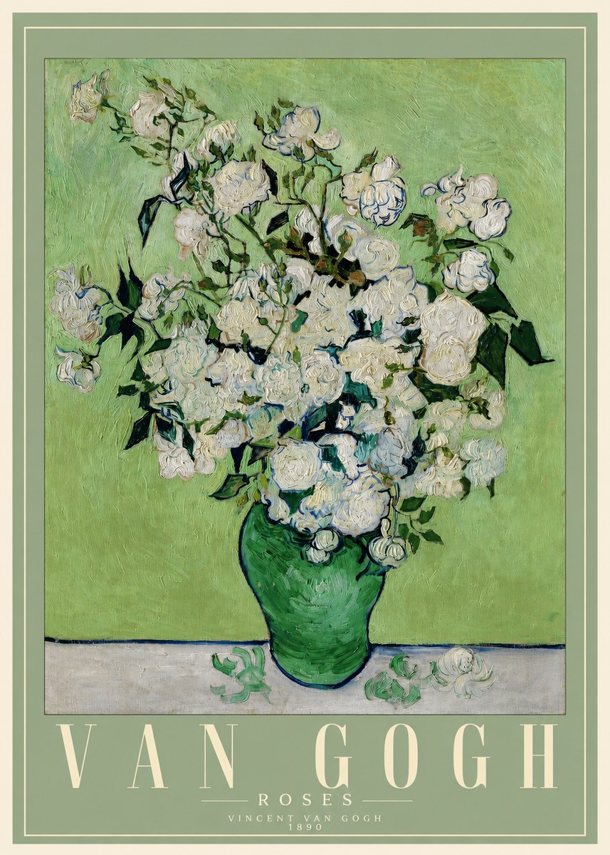 Van Gogh Roses I No2 - Poster