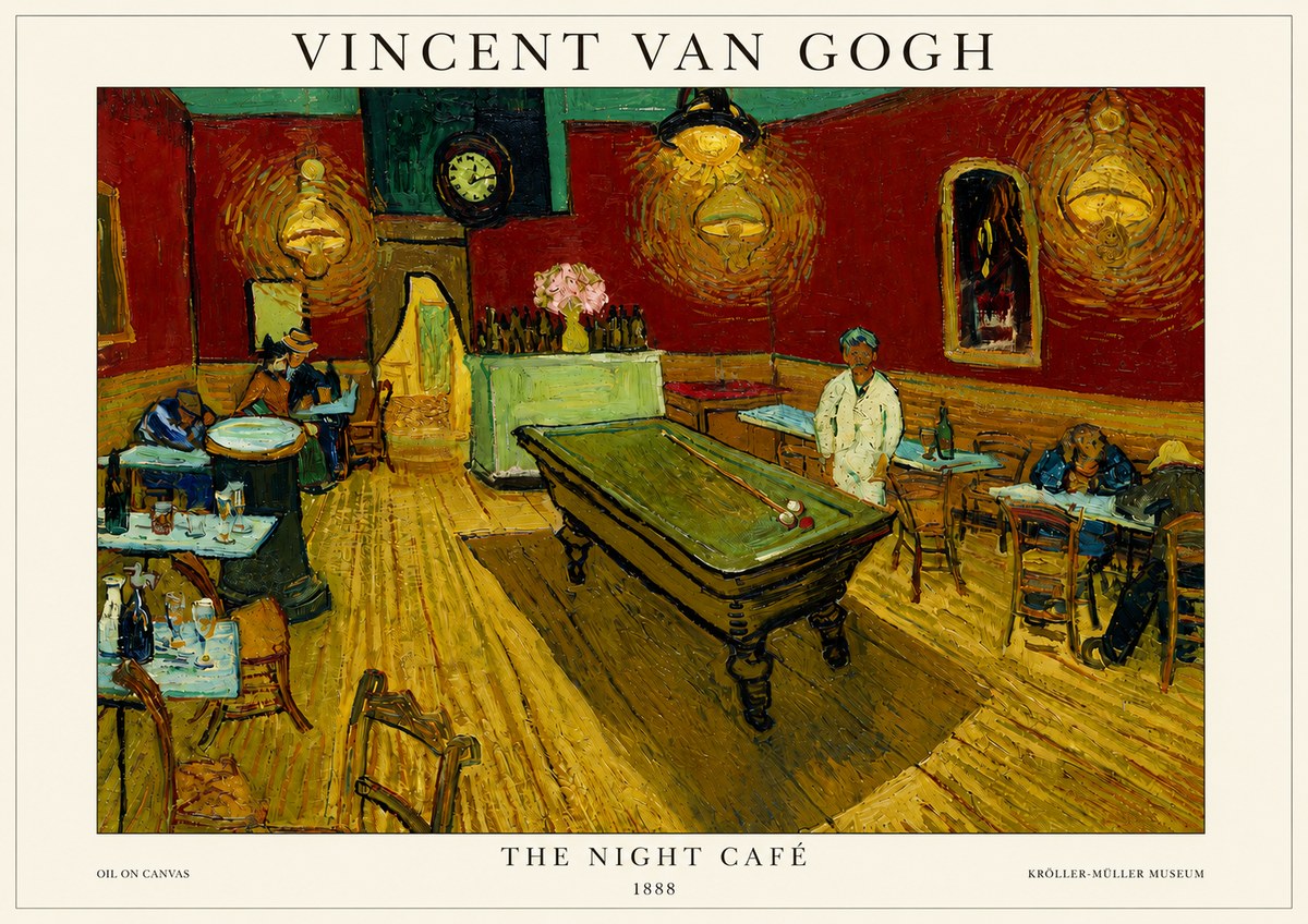 Van Gogh The Night Café II No3 - Poster