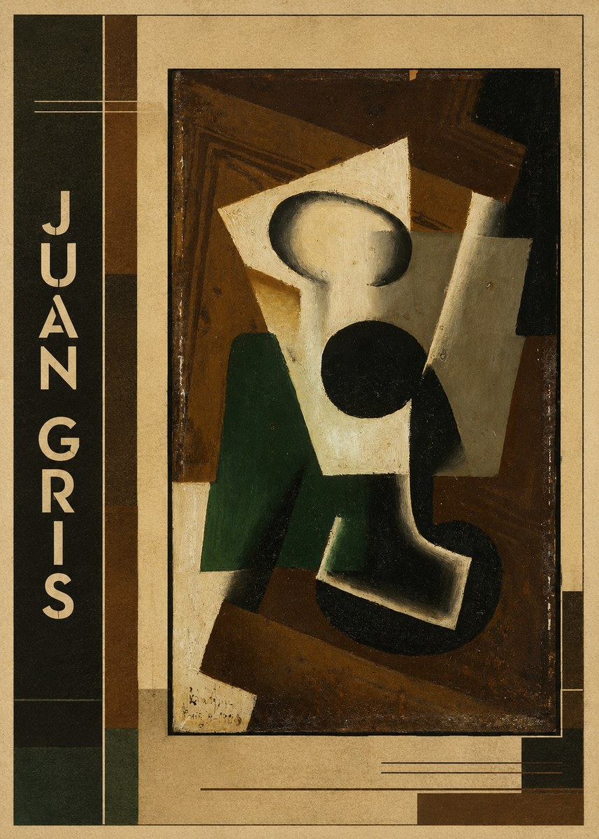 Juan Gris The Open Window No3 - Poster