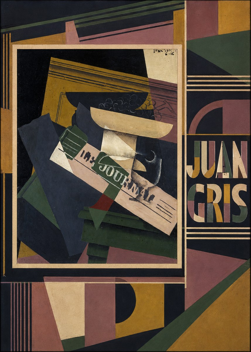 Juan Gris Journal No5 - Poster