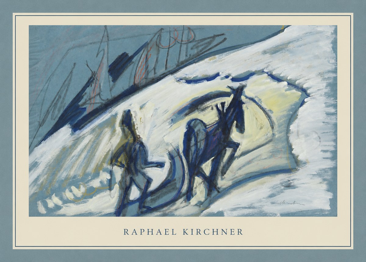 Raphael Kirchner Winter Sleigh Ride No4 - Poster