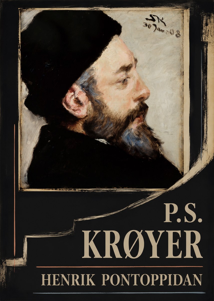 P.S. Krøyer Henrik Pontoppidan No3 - Poster