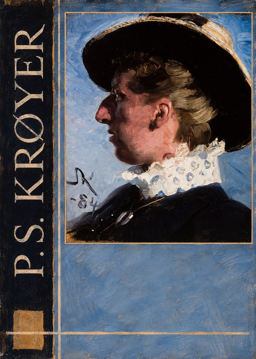 P.S. Krøyer Self-portrait II No2 - Poster
