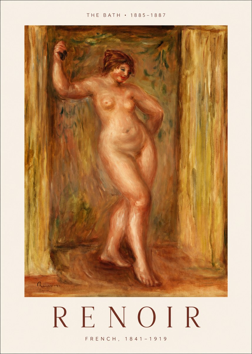 Renoir The Bath No1 - Poster