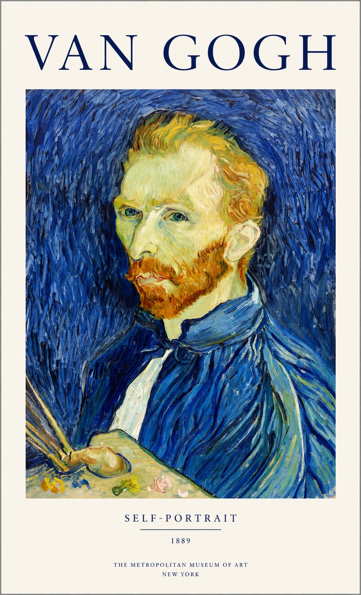 Van Gogh Self-portrait I No1 - Poster