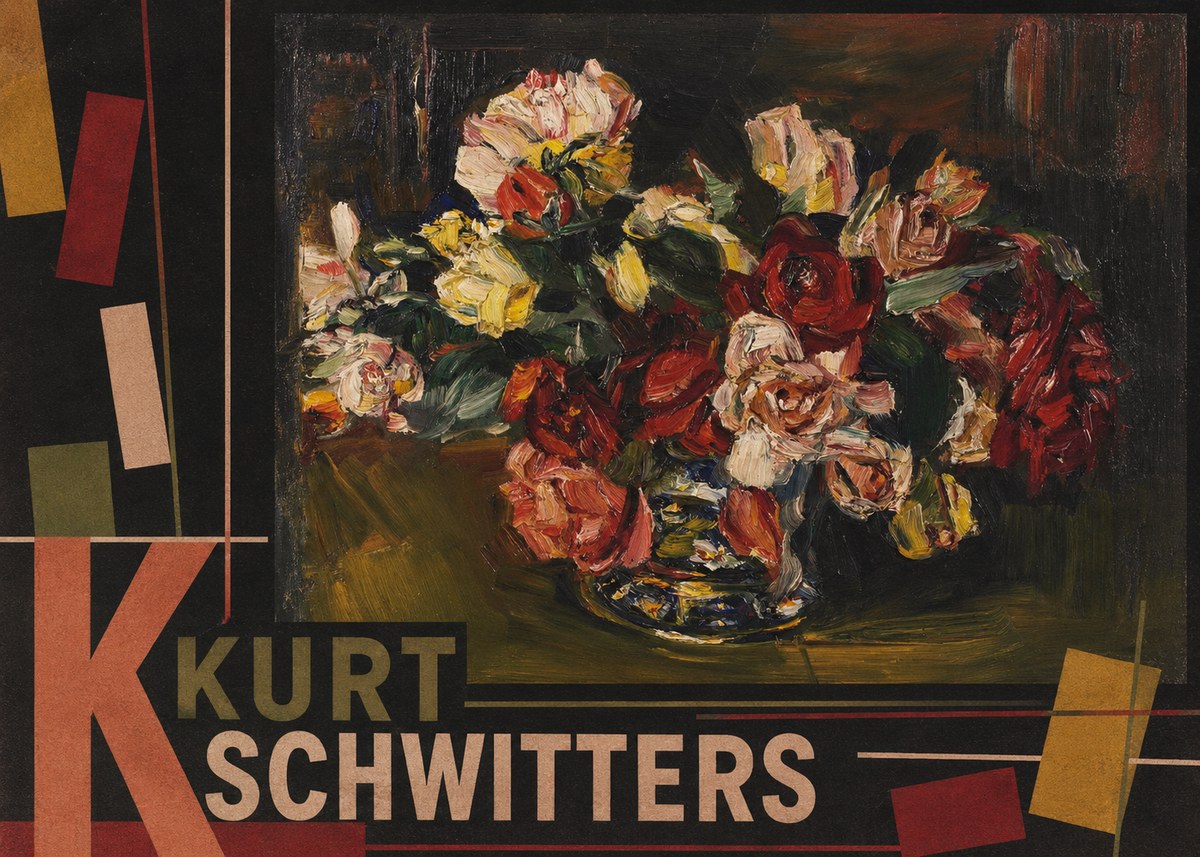 Kurt Schwitters Flower Still Life No5 - Poster