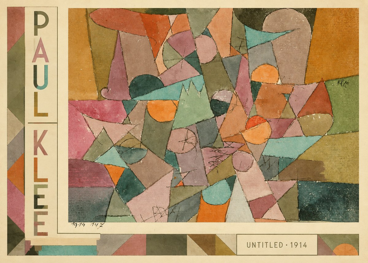 Paul Klee Untitled No2 - Poster