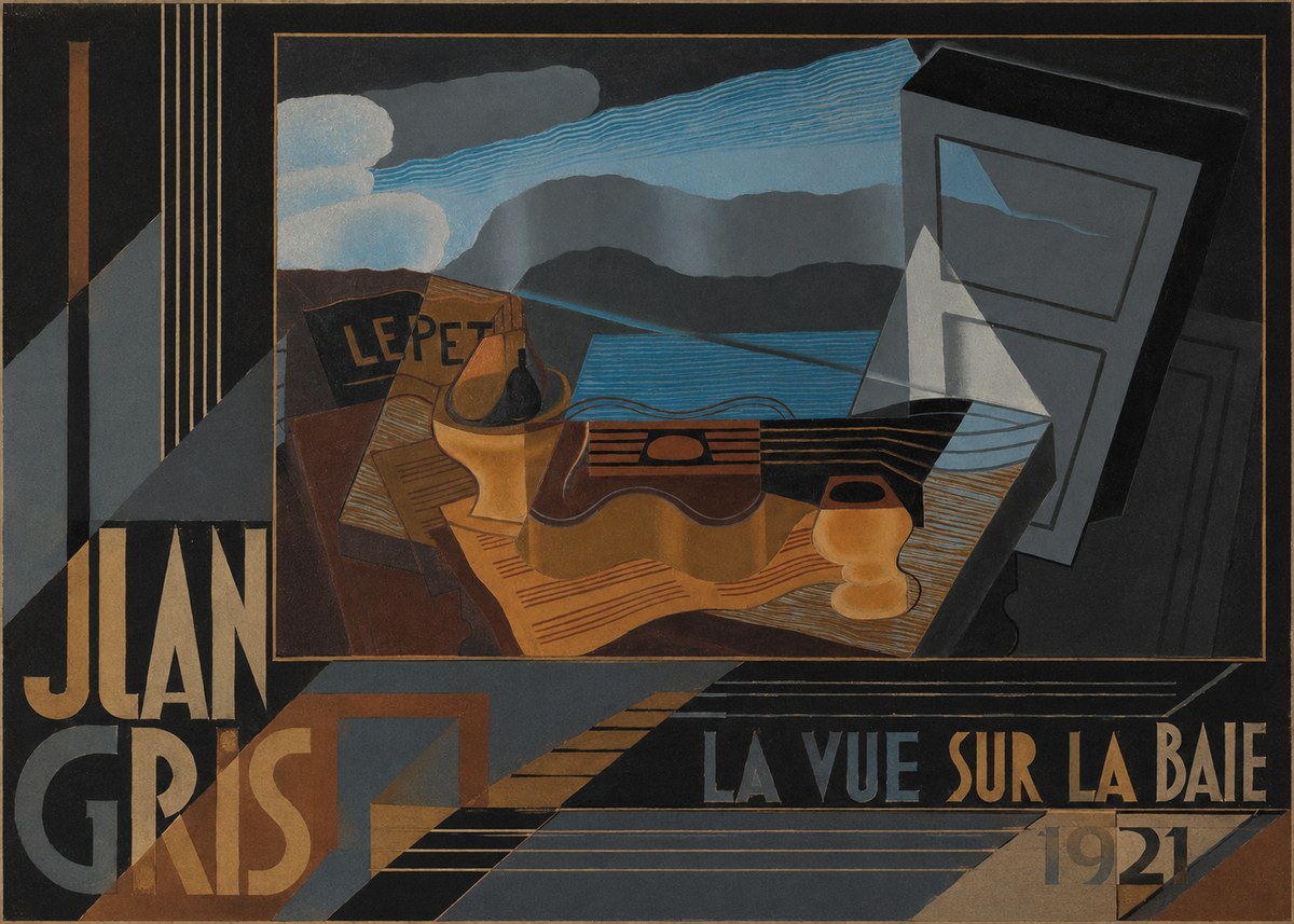 Juan Gris La Vue Sur La Baie No5 - Poster