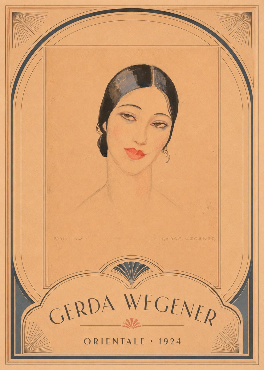 Gerda Wegener Orientale No3 - Poster