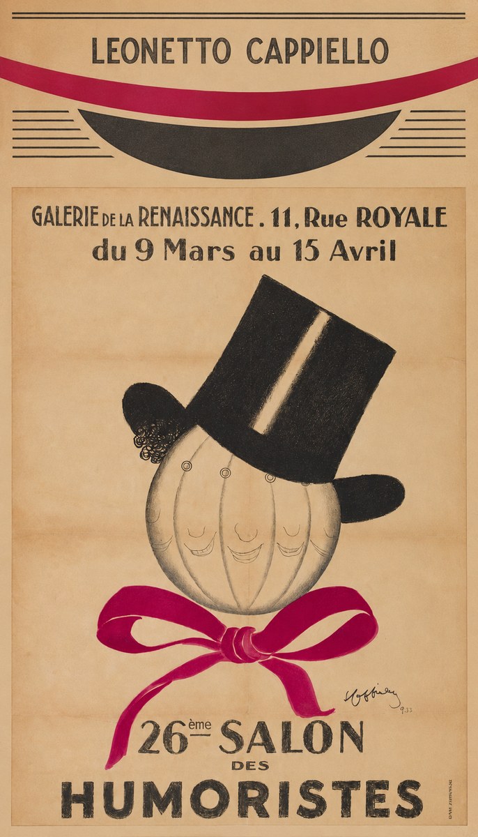 Leonetto Cappiello 26Ème Salon Des Humoristes No6 - Poster