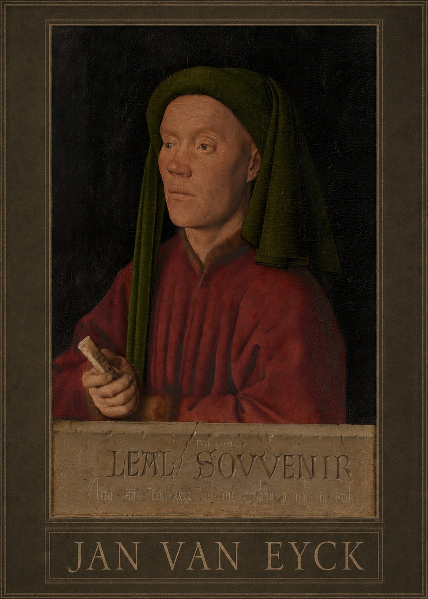 Jan van Eyck Léal Souvenir No1 - Poster