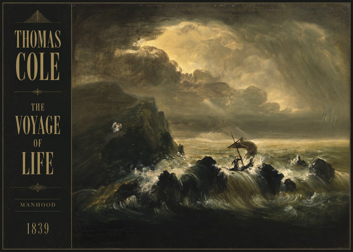 Thomas Cole The Voyage of Life: Manhood IV No4 - Poster