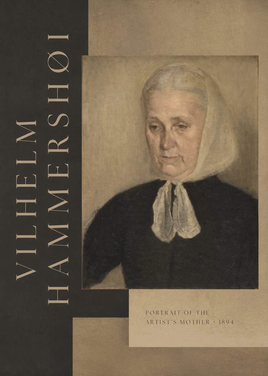 Vilhelm Hammershøi Portrait of the Artist's Mother · 1894 No6 - Poster