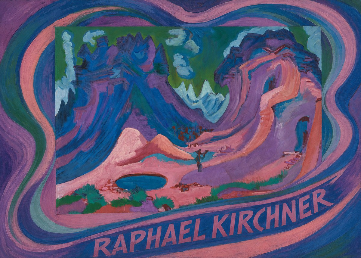 Raphael Kirchner Mountain Landscape II No4 - Poster