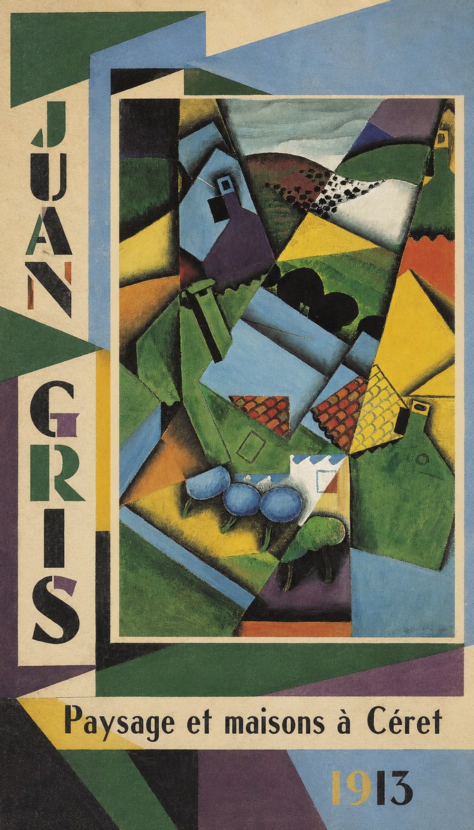 Juan Gris Paysage Et Maisons À Céret No2 - Poster