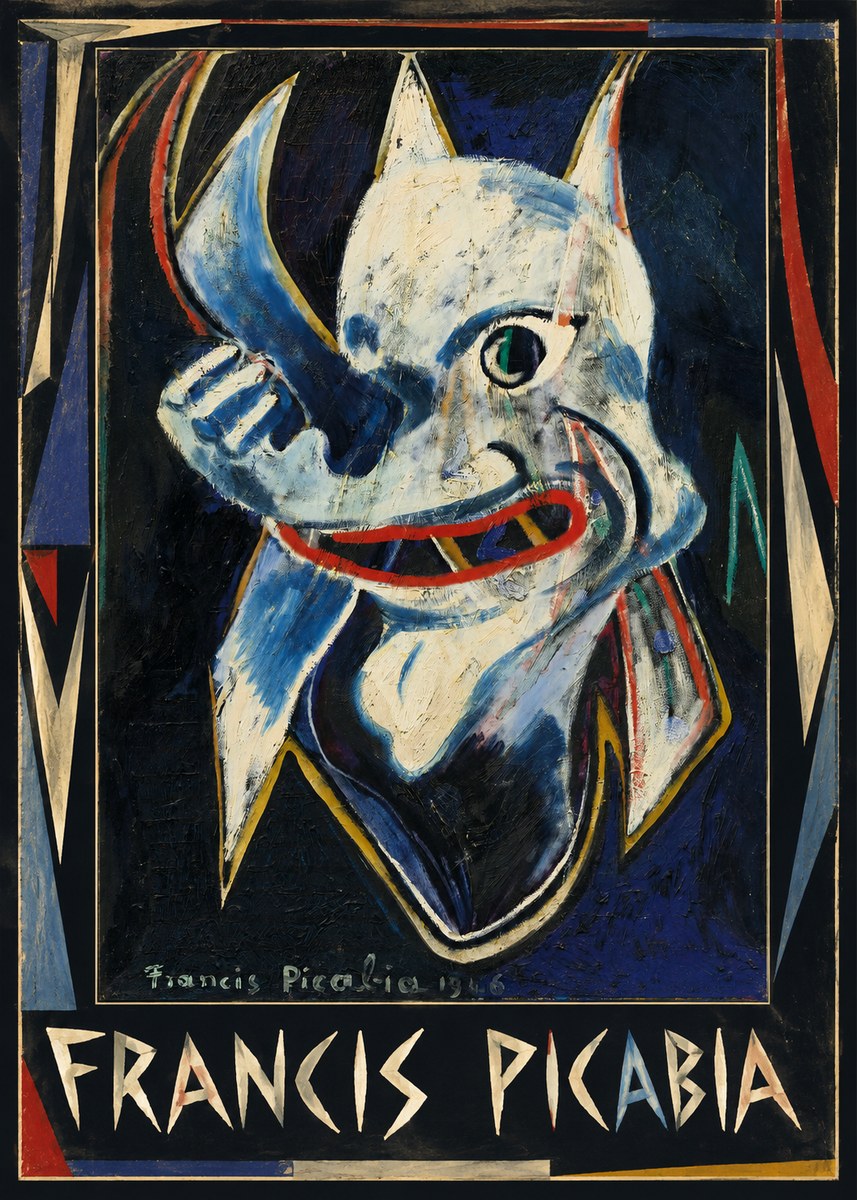 Francis Picabia Dog No1 - Poster
