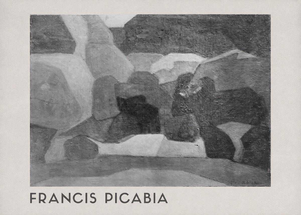 Francis Picabia Geometric Forms No1 - Poster