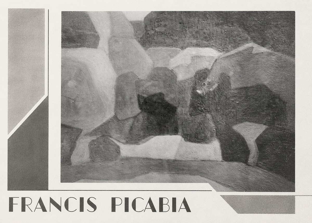 Francis Picabia Geometric Forms No3 - Poster
