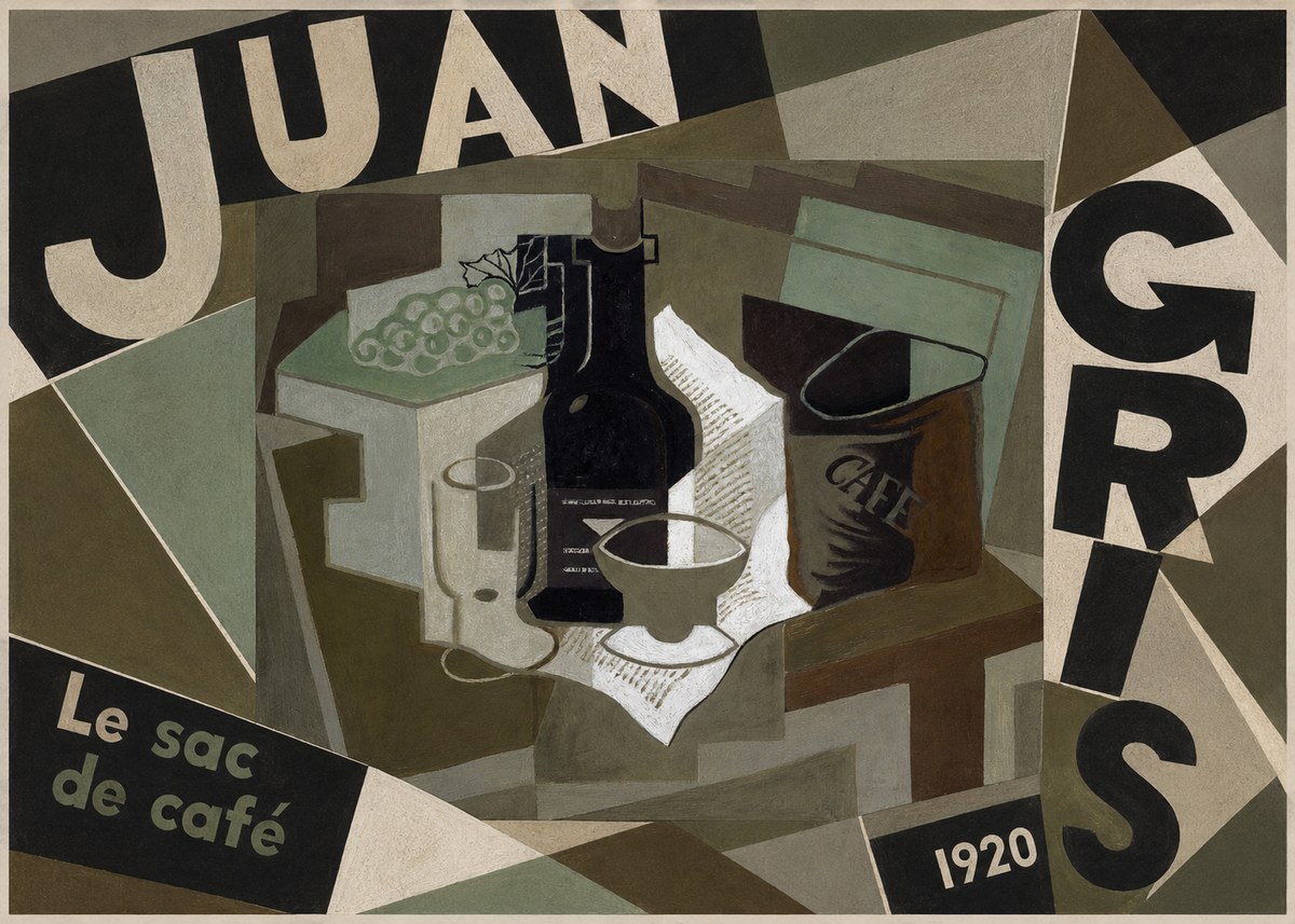 Juan Gris Le Sac De Café No5 - Poster