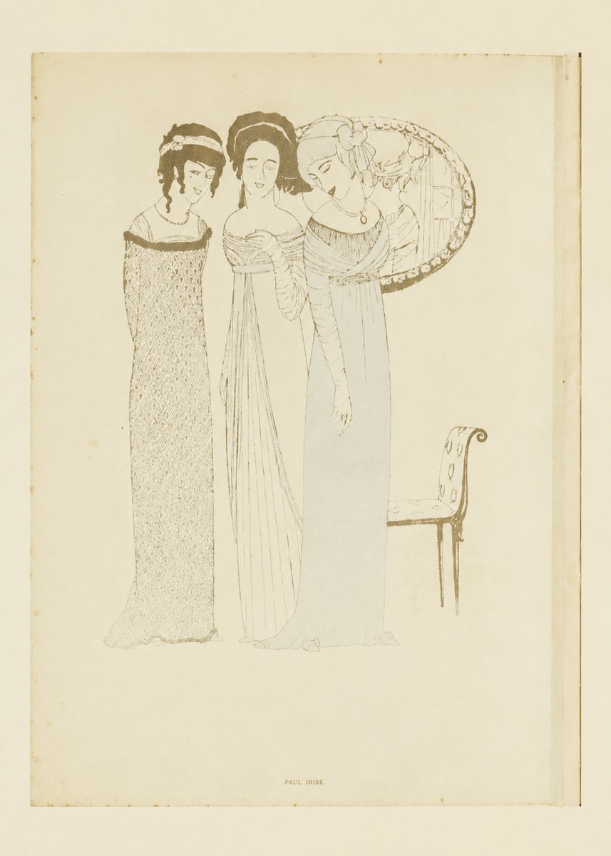 Paul Iribe Elegant Figures No5 - Poster