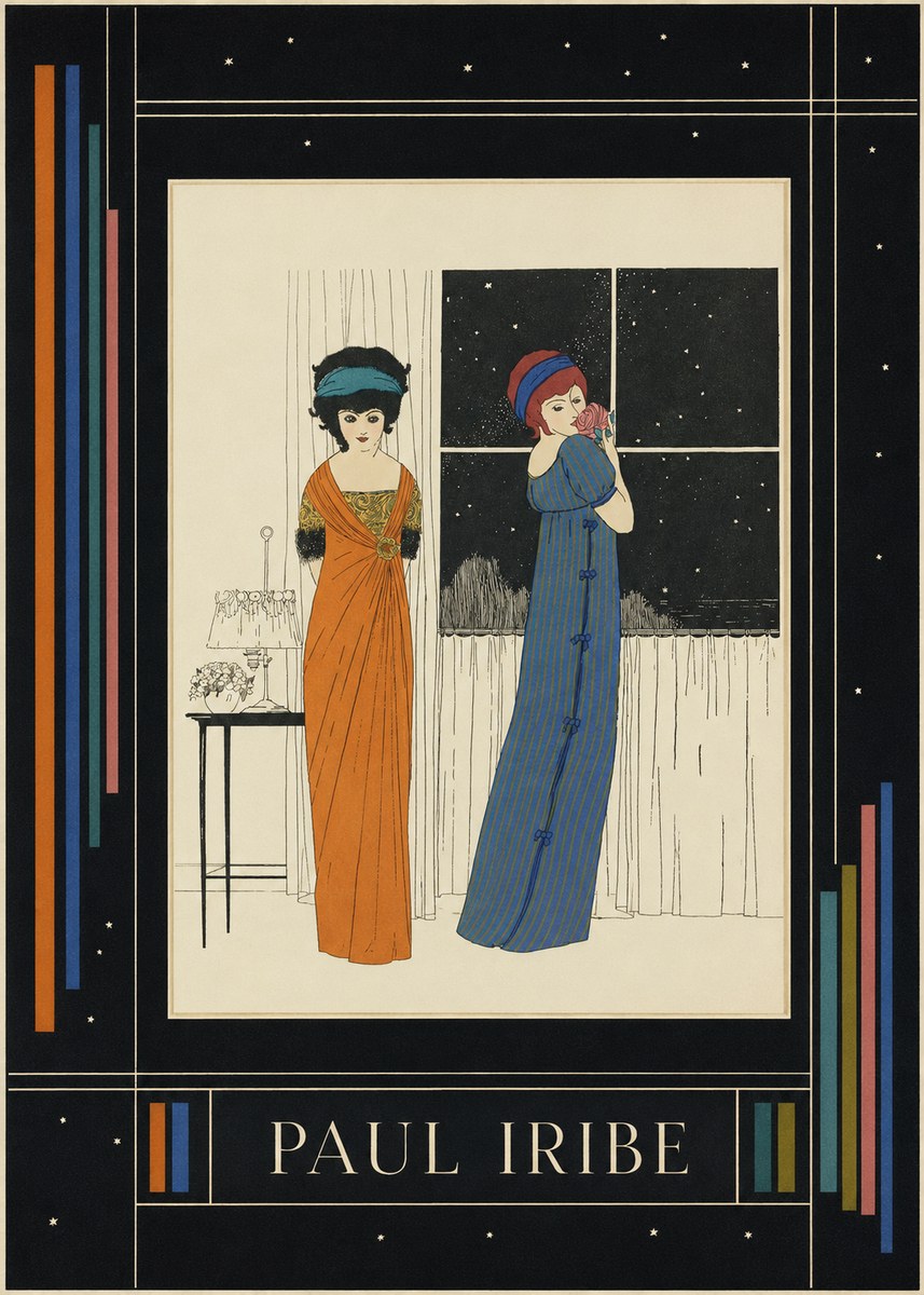 Paul Iribe Evening Elegance No4 - Poster