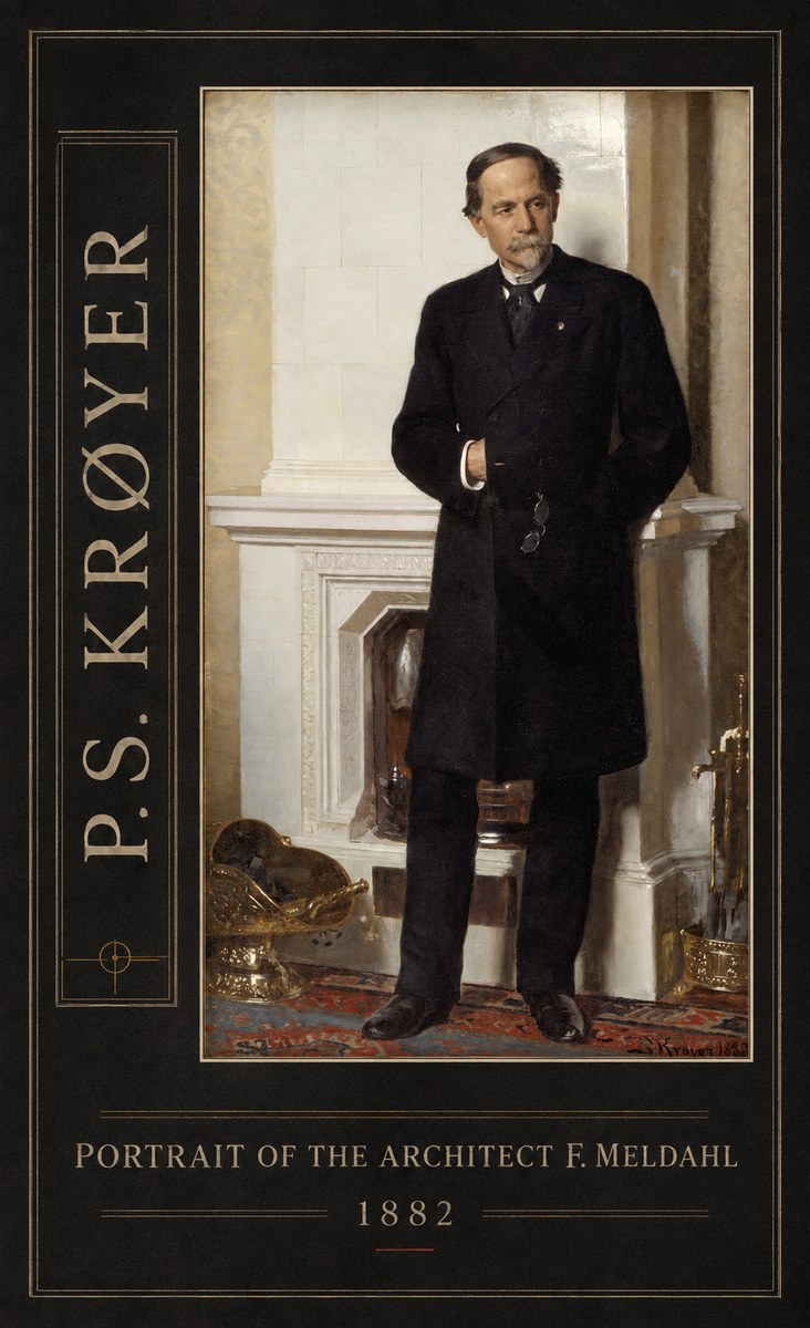 P.S. Krøyer Portrait of the Architect F. Meldalh No4 - Poster