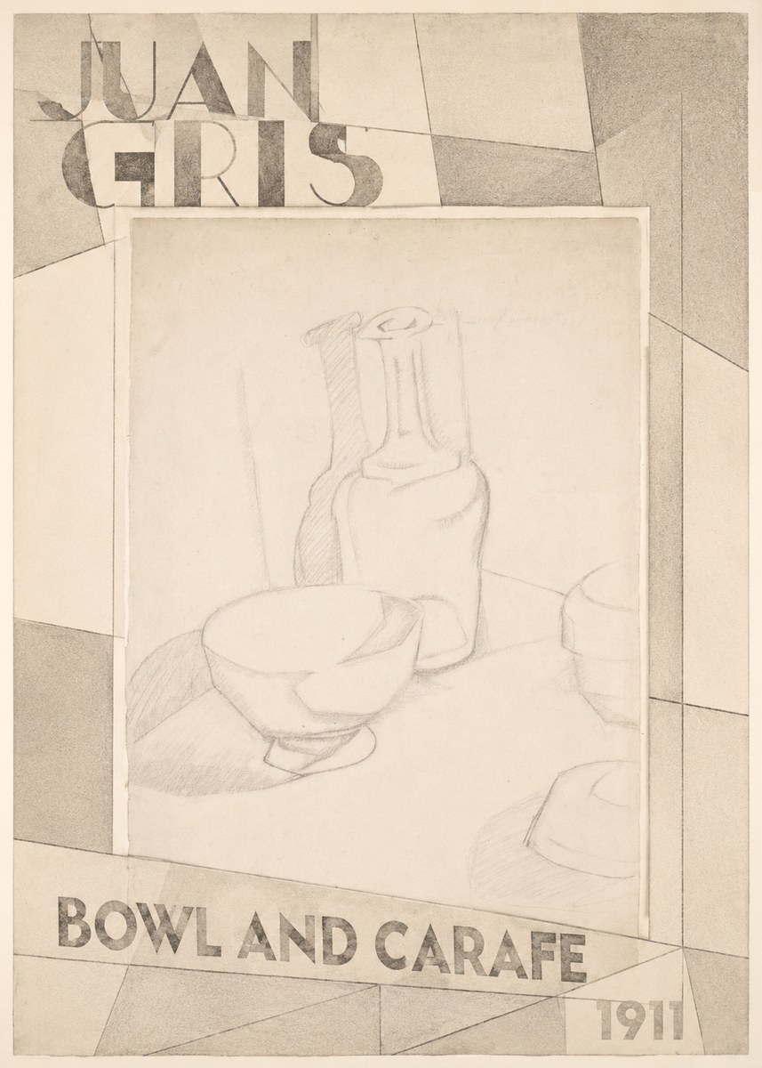 Juan Gris Bowl and Carafe No2 - Poster