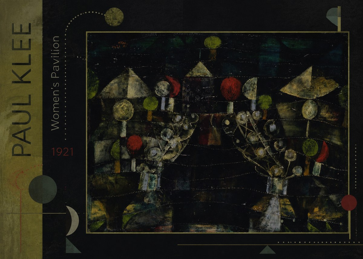 Paul Klee Women's Pavilion No2 - Poster