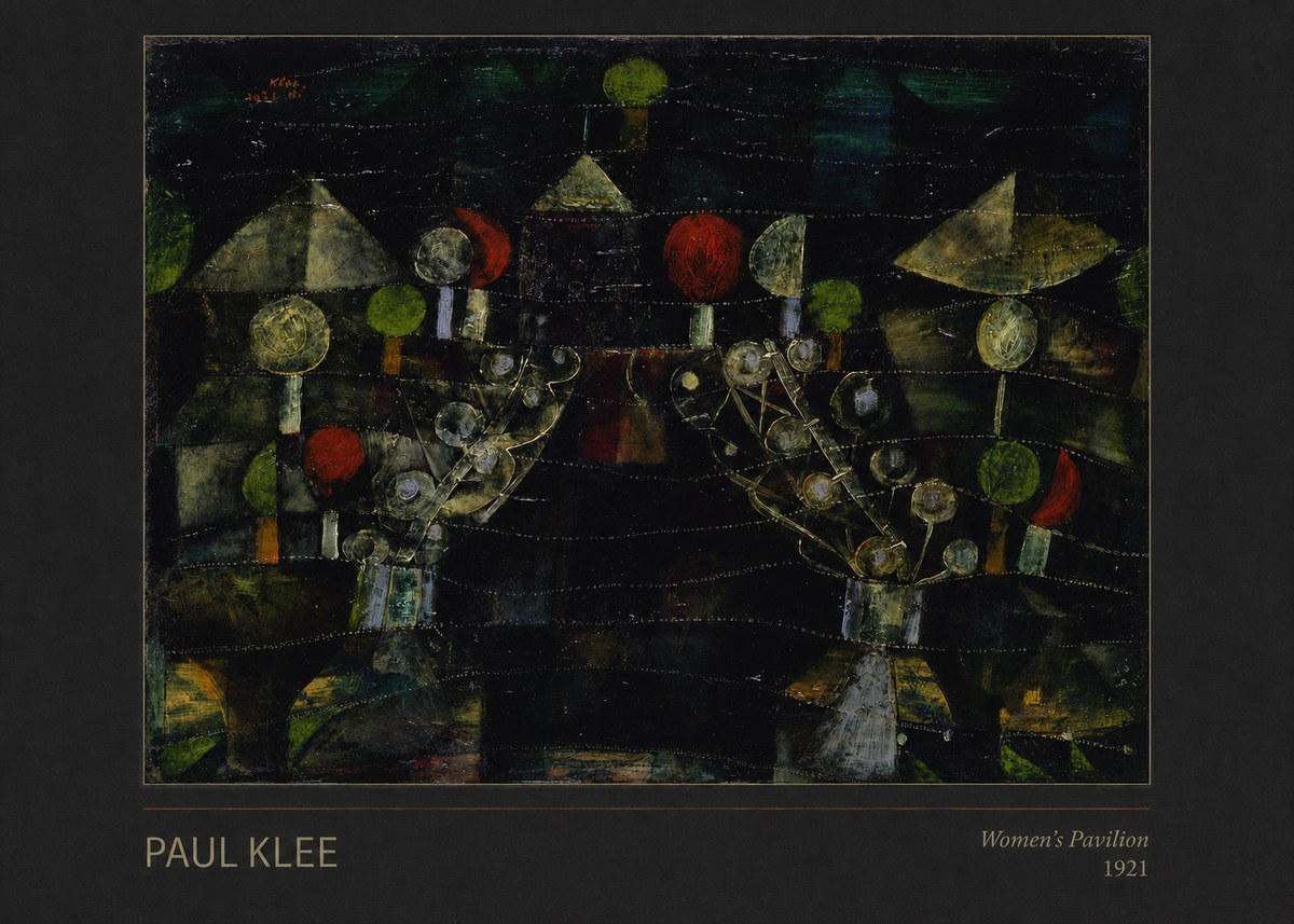 Paul Klee Women's Pavilion No5 - Poster