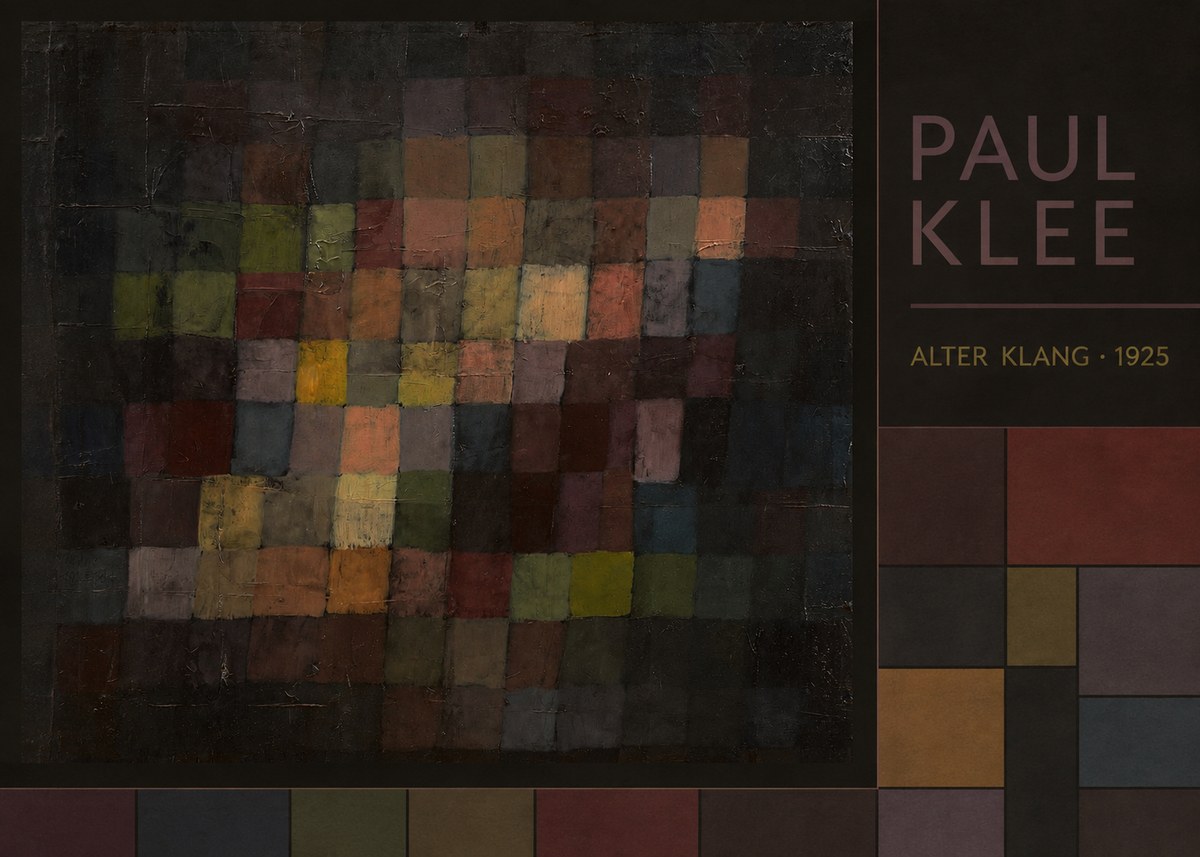 Paul Klee Alter Klang No1 - Poster